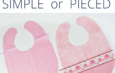 Baby Bib Pattern - Free Bib Pattern In 3 Sizes! intended for Free Printable Baby Bib Cross Stitch Patterns