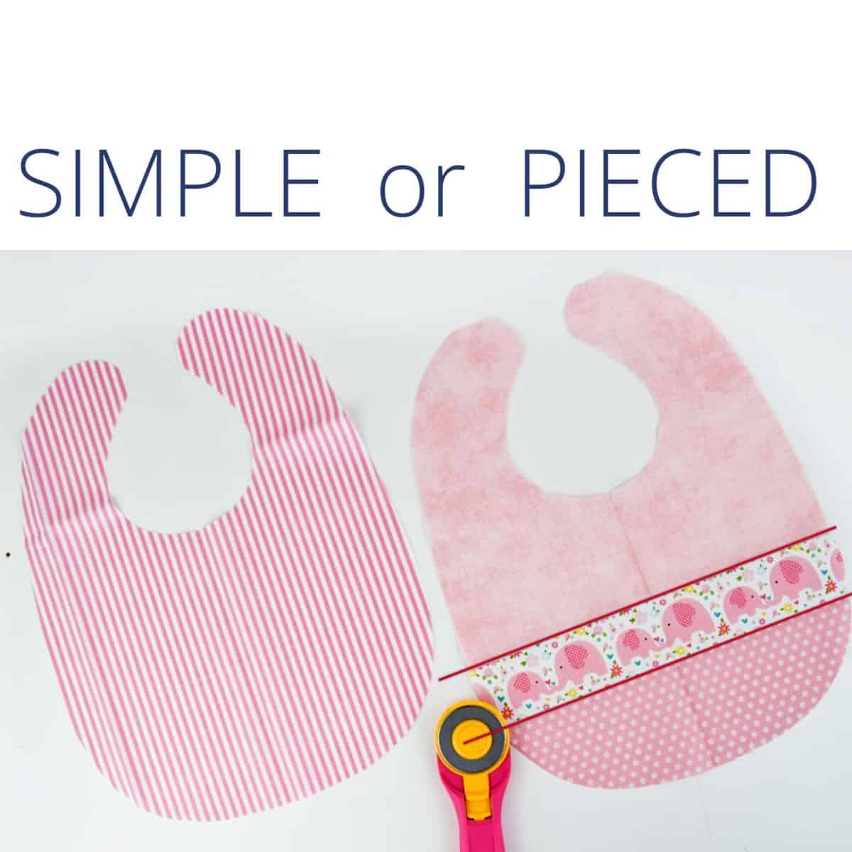 Baby Bib Pattern - Free Bib Pattern In 3 Sizes! intended for Free Printable Baby Bib Cross Stitch Patterns