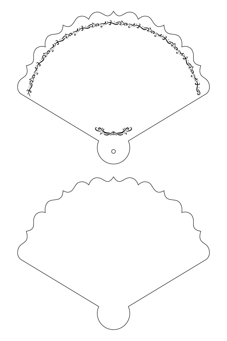 Barbie Clothes Templates - 20 Free Pdf Printables | Printablee In throughout Free Printable Hand Fan Templates