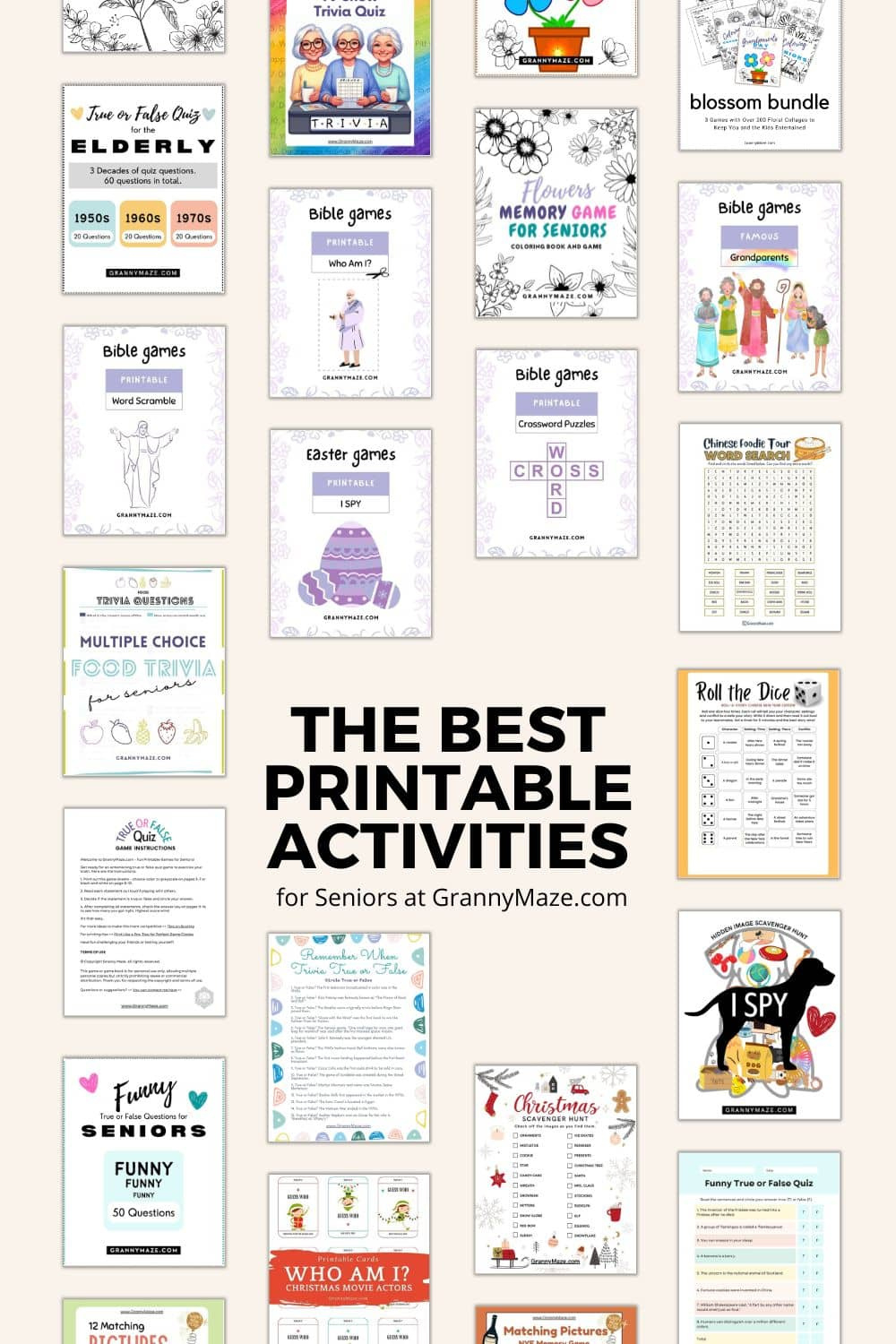 Best Printable Activities For Seniors: 25 Games And Puzzles To Print inside Free Printable Word Games For Senior Citizens