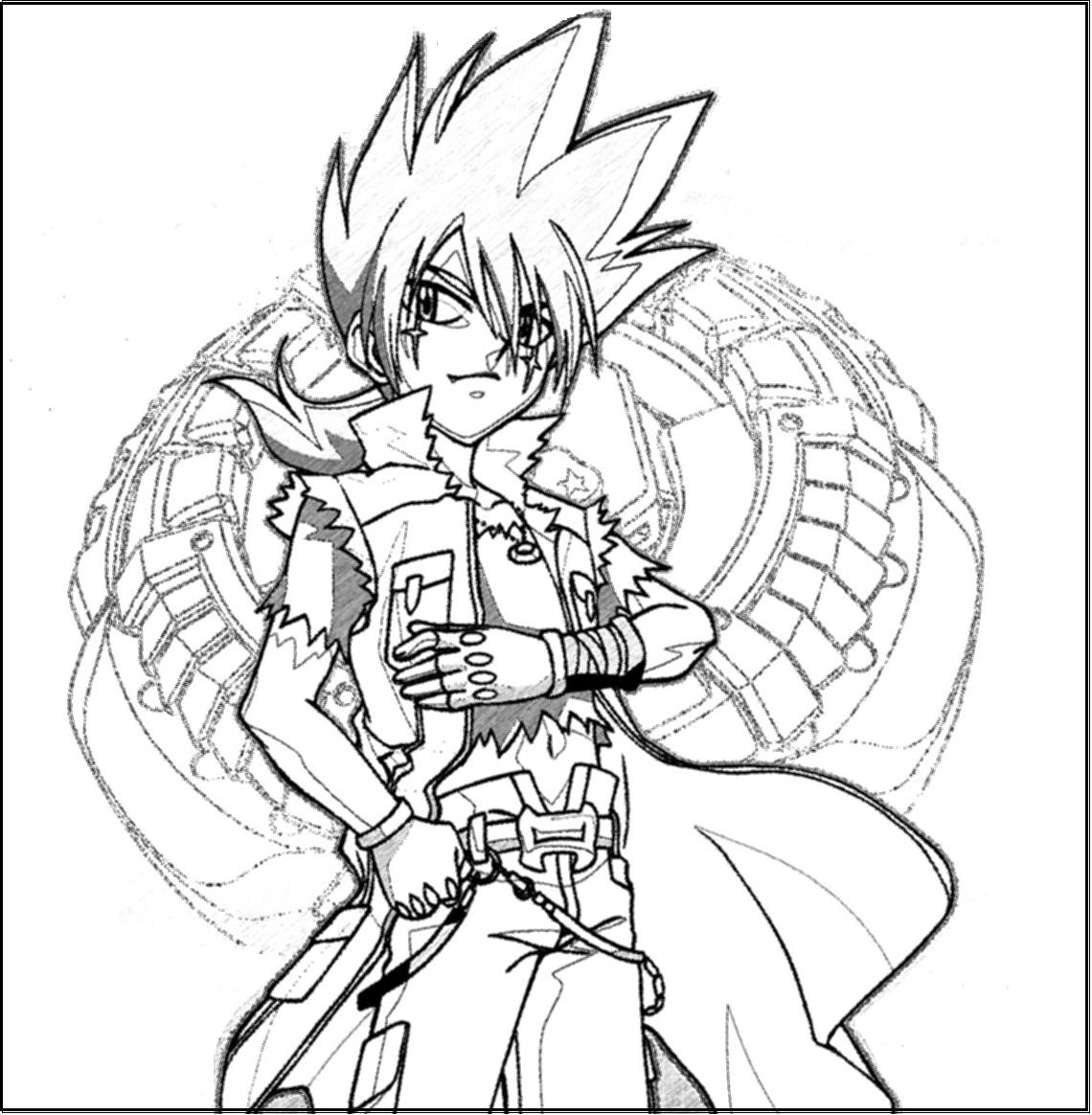 Beyblade Coloring Page To Download - Beyblade Coloring Pages inside Free Beyblade Printables