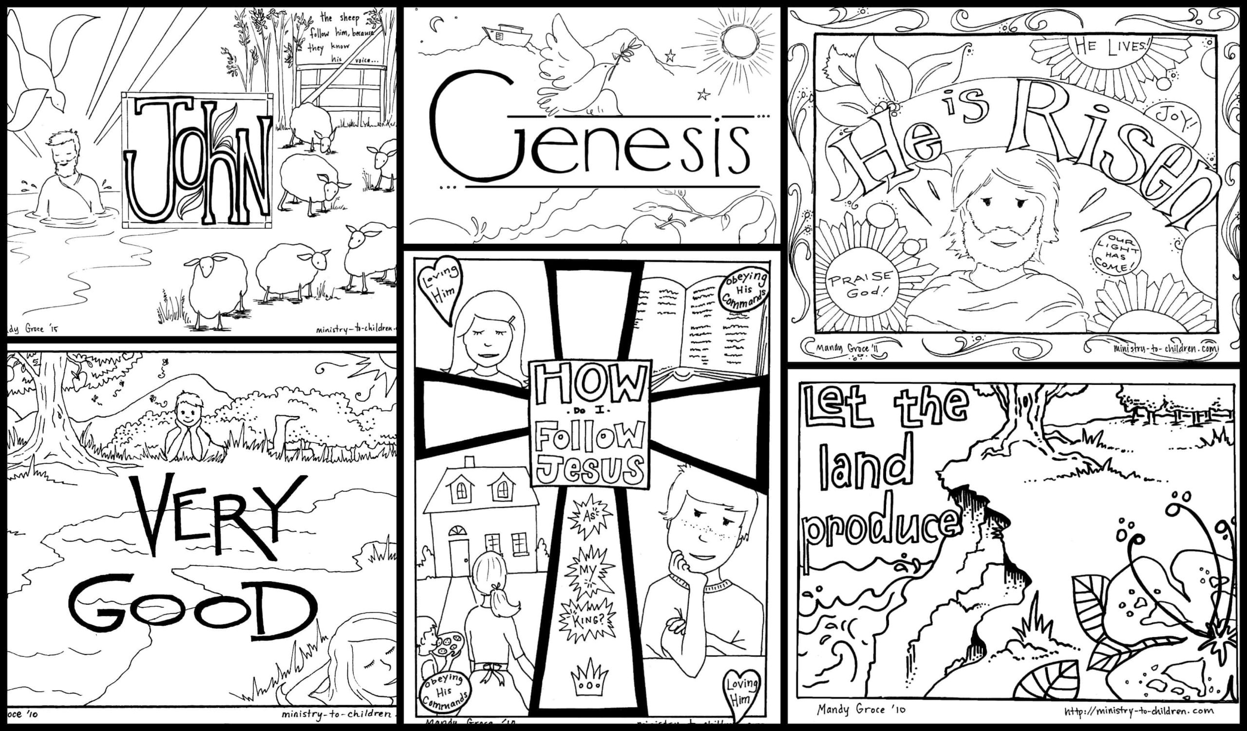 Bible Coloring Pages For Kids (Download Now) Free Christian Pdf pertaining to Free Childrens Church Printables