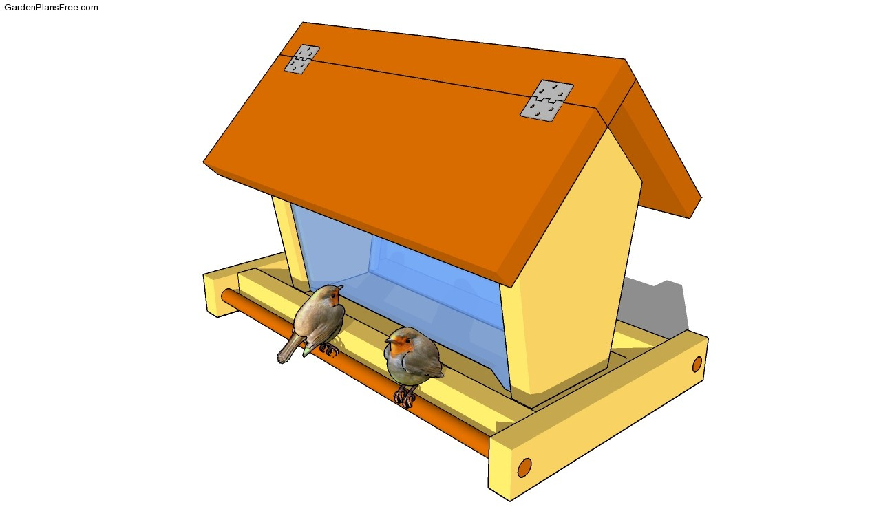 Bird Feeder Plans Free | Free Garden Plans - Gardening Tips inside Bird Feeder Patterns Free Printable