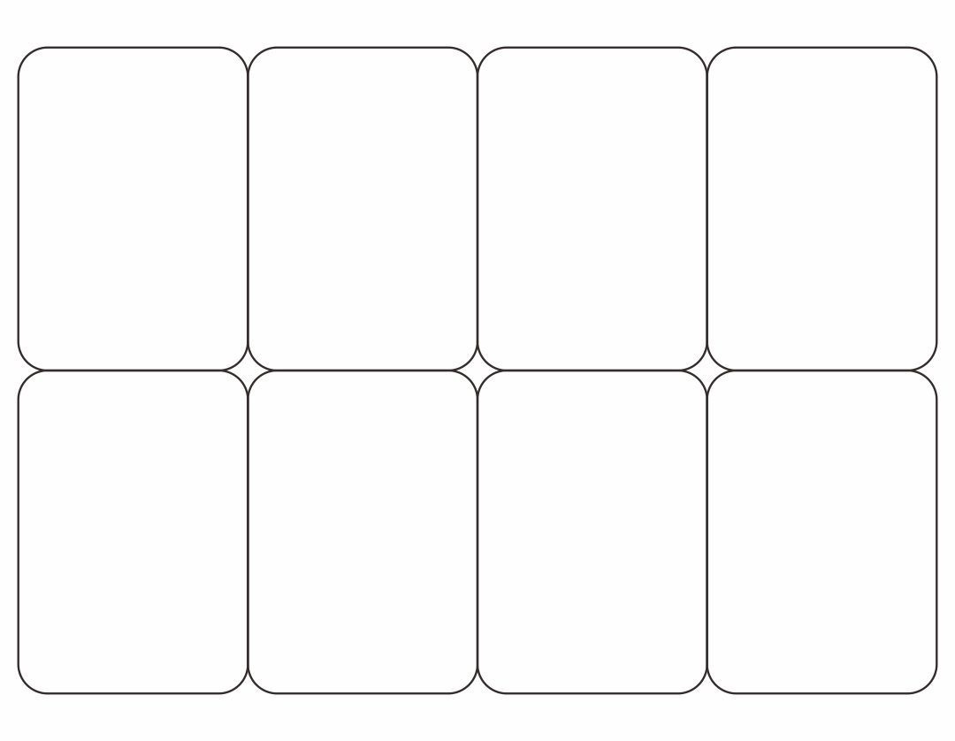 Blank Playing Card Template For Word - 10 Free Pdf Printables within Free Blank Playing Card Template