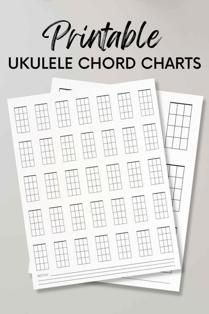 Free Blank Ukulele Chord Chart Printable