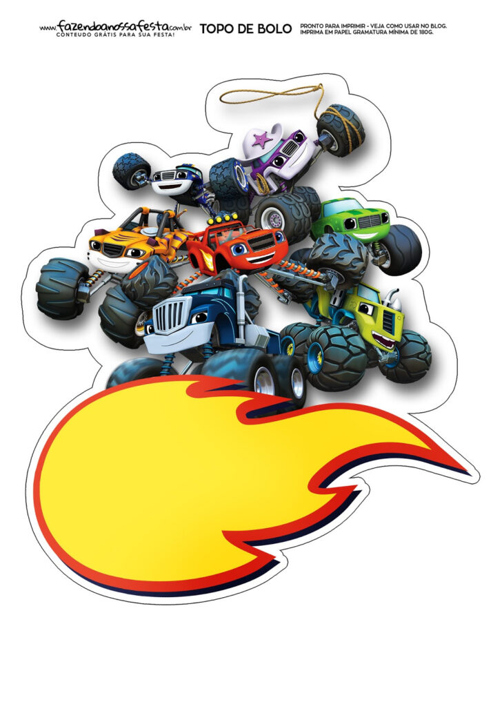 Free Blaze Printables