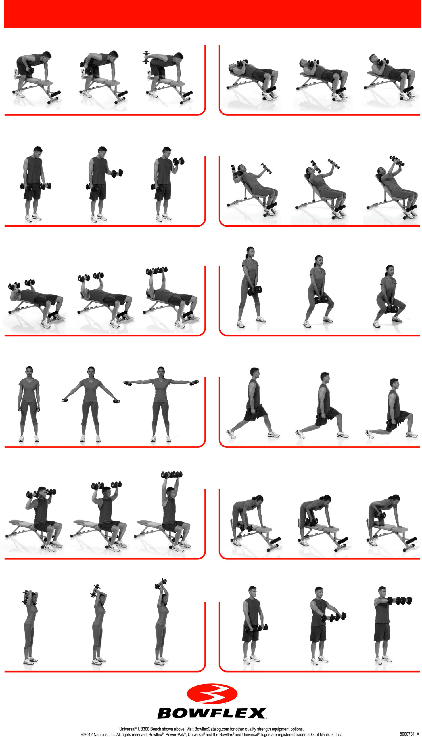 Bowflex Machine Bowflex Pr3000 Workout Chart Bowflex Exercise with Printable Bowflex Workout Chart Free Download