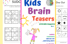 Brain Teasers For Kids: The Benefits And Free Printable Activities regarding Free Printable Brain Puzzles