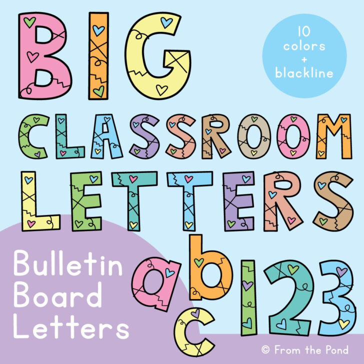 Downloadable Free Printable Bulletin Board Letters