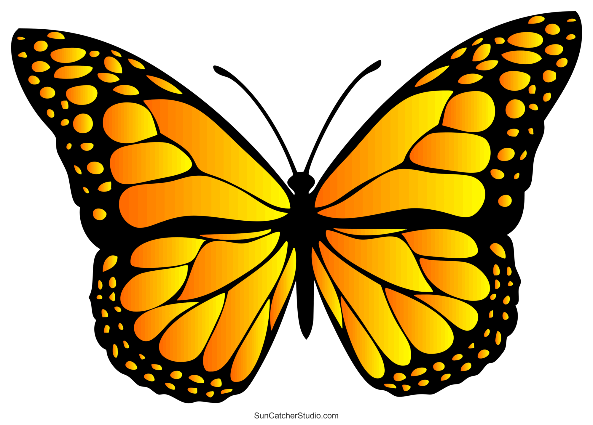 butterfly svg files printable templates patterns clipart inside free printable butterfly Butterfly Svg Files (Printable Templates, Patterns, & Clipart inside Free Printable Butterfly