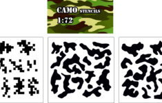 Camo Stencil 1:72 – Airbrush Und Pinstripe Store Lion-Art throughout Printable Camo Stencil Patterns