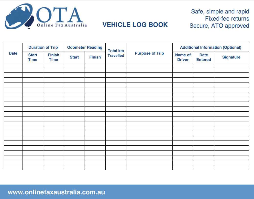Car Log Book Template | Free Word Templates with Free Vehicle Log Sheet Template