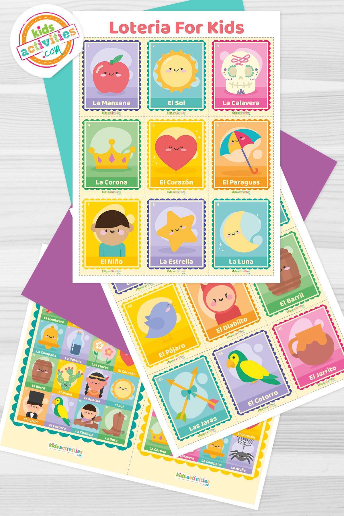 Card Games: Play Lotería {Spanish Game} | Kids Activities Blog regarding Free Printable Loteria Cards Sheets