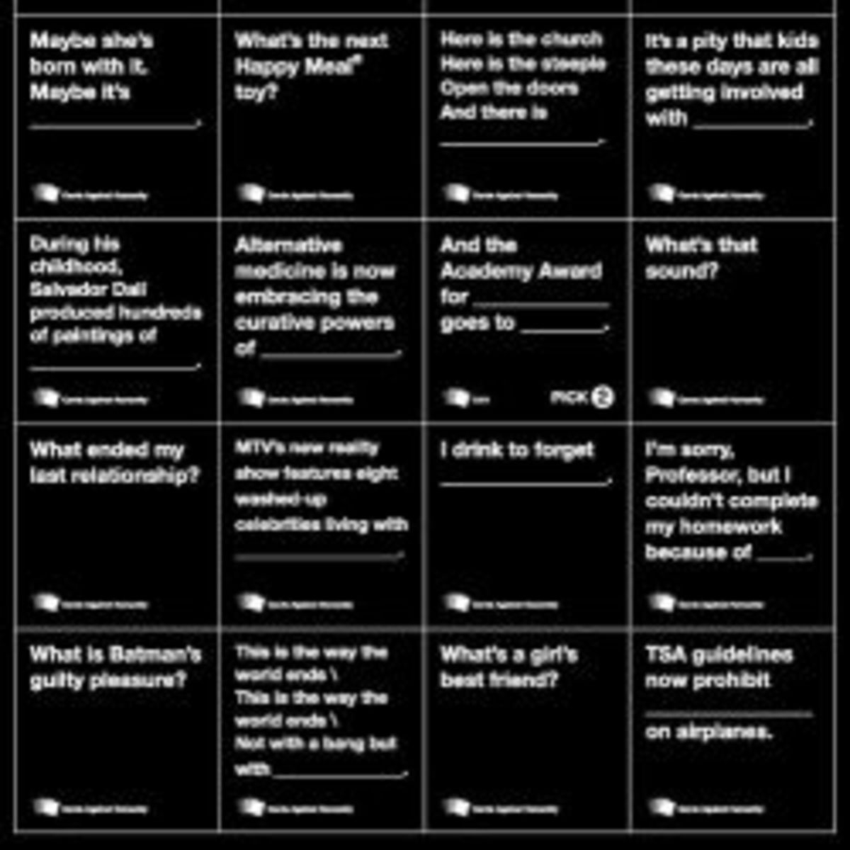 Cards Against Humanity Pdf Download - Hubpages throughout Cards Against Humanity Free Printable Version