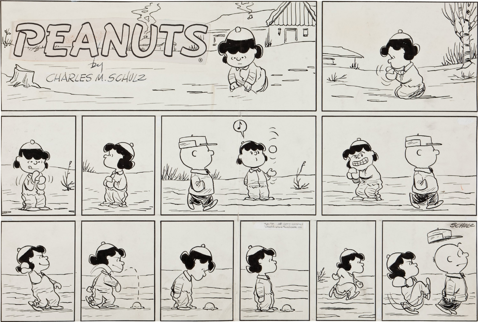Charles M. Schulz - Original Comic Art throughout Free Printable Peanuts Comic Strips