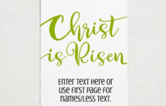 Christ Is Risen Gift Tags Printable Christian Church, Favor Hang with regard to Free Printable Christian Easter Gift Tags