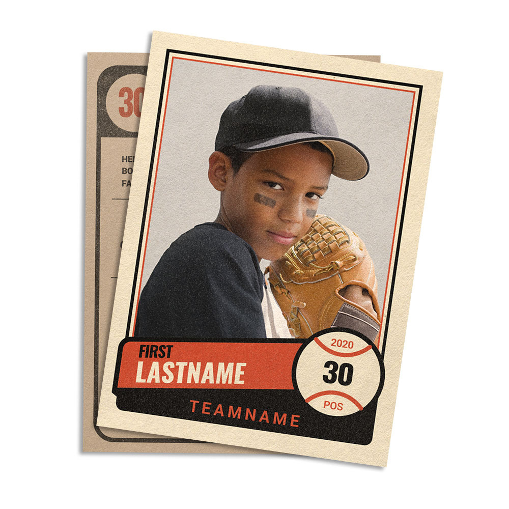 Classic Baseball Card Template pertaining to Free Printable Baseball Cards