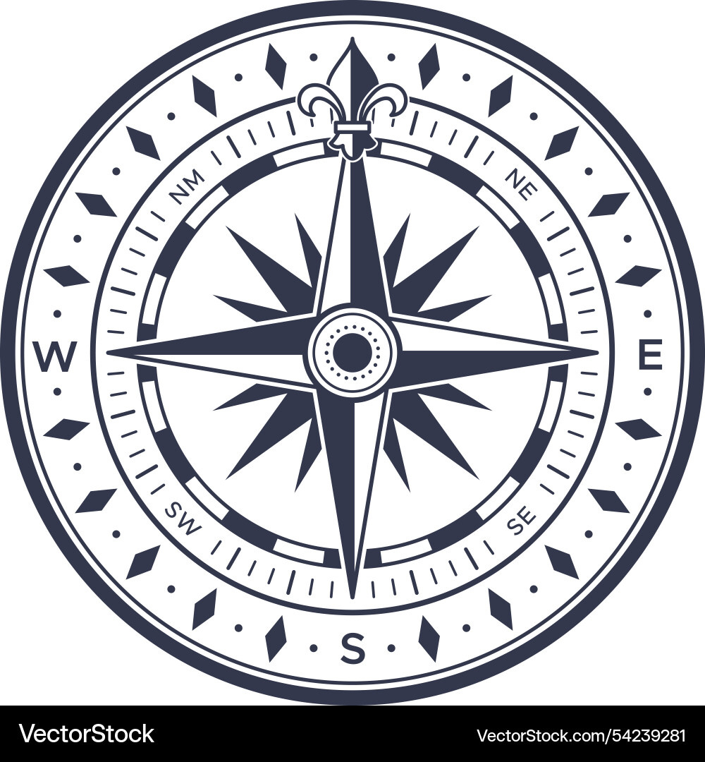 classic compass rose design featuring a prominent vector image throughout compass rose template free Classic Compass Rose Design Featuring A Prominent Vector Image throughout Compass Rose Template Free