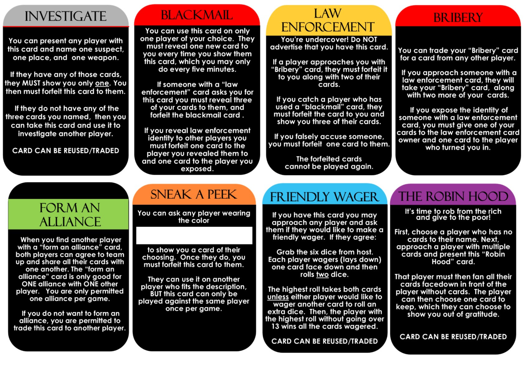 Clued-In Murder Mystery Scavenger Hunt - Printable Party Game with regard to Free Murder Mystery Party Printables