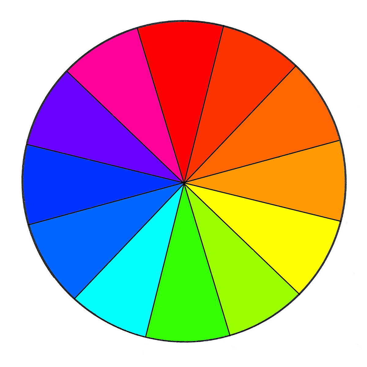 Color Wheel Basics - Weallsew within Color Wheel Printable Free