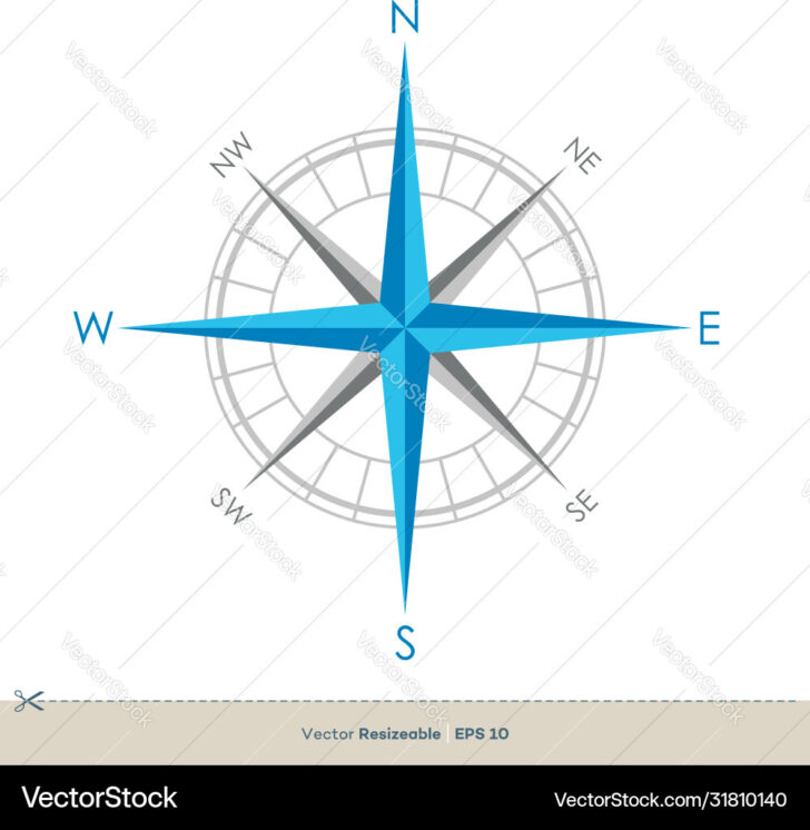 Compass Rose Template Free