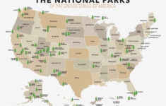 Complete National Parks List 2024 (+ Printable Map) throughout Free Printable Map Of National Parks
