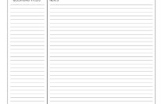 Cornell Notes Templates – 15 Free Printables | Printabulls throughout Free Printable Note Taking Sheets