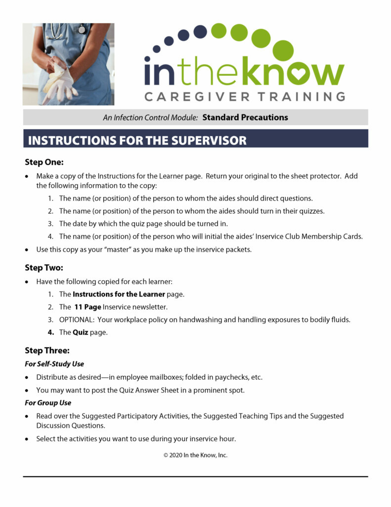 Coronavirus Downloads | Activated Insights inside Free Printable Inservices For Caregivers