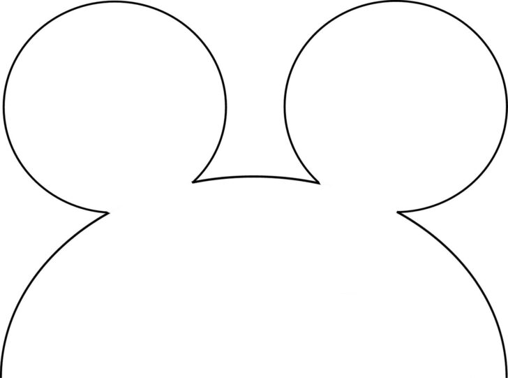 Free Mickey Ears Template