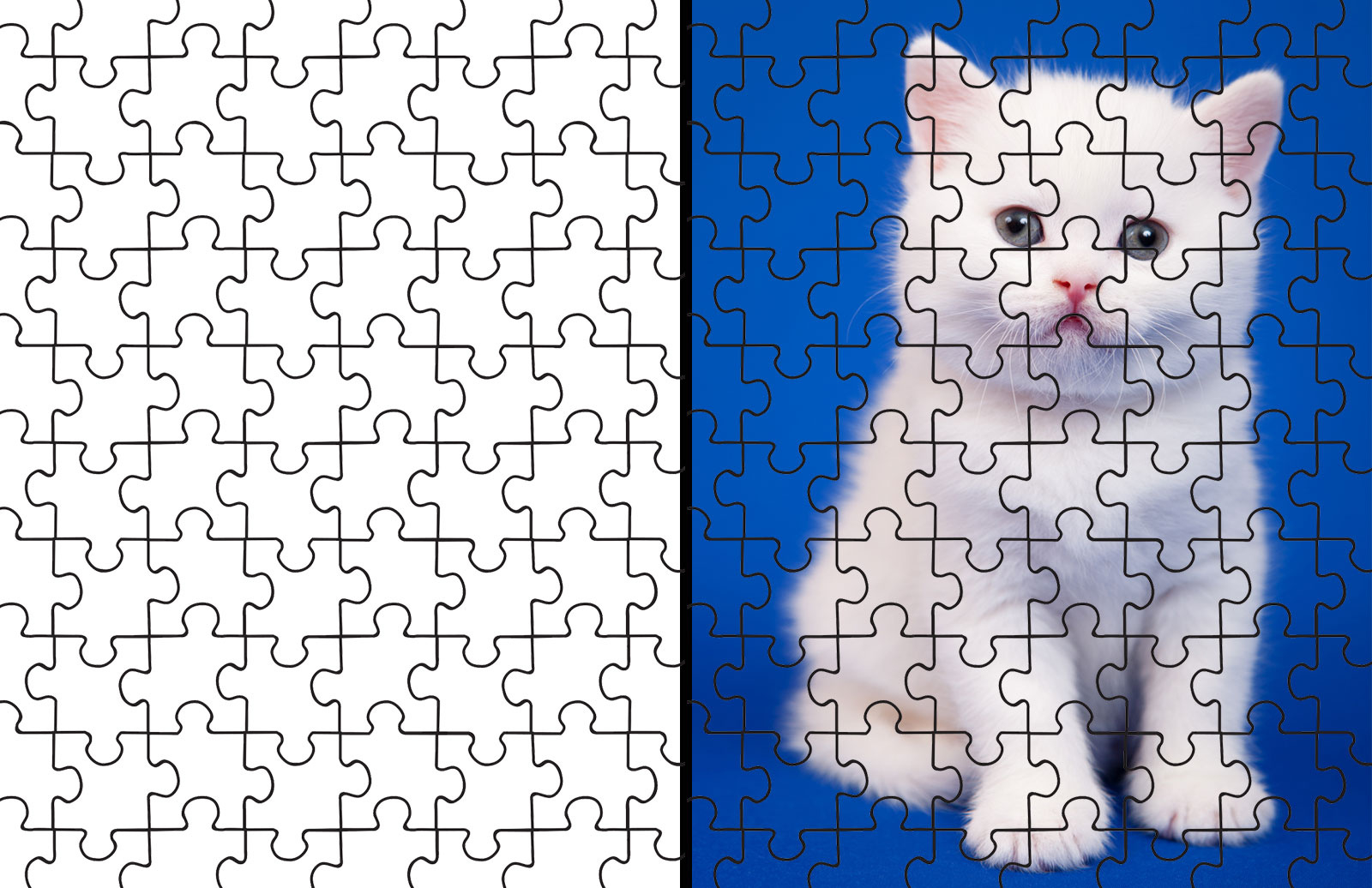 Create Unique Puzzles With Printable Templates | Lovetoknow for Free Printable Jigsaw Puzzle Maker