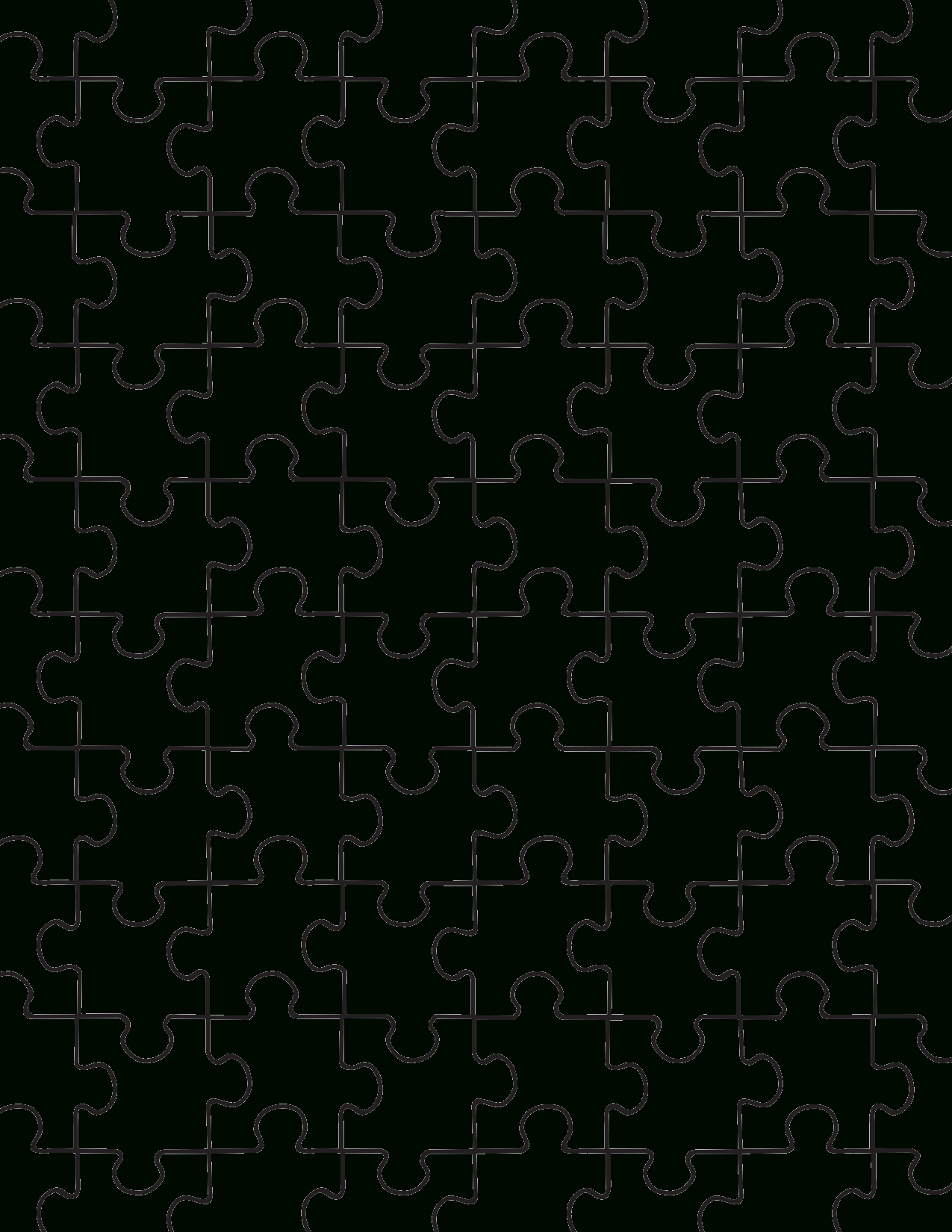Create Unique Puzzles With Printable Templates | Lovetoknow throughout Free Printable Jigsaw Puzzle Maker