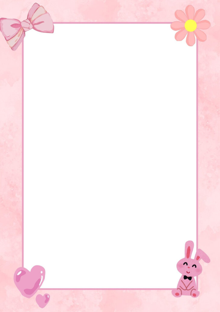 Free Printable Baby Border Template