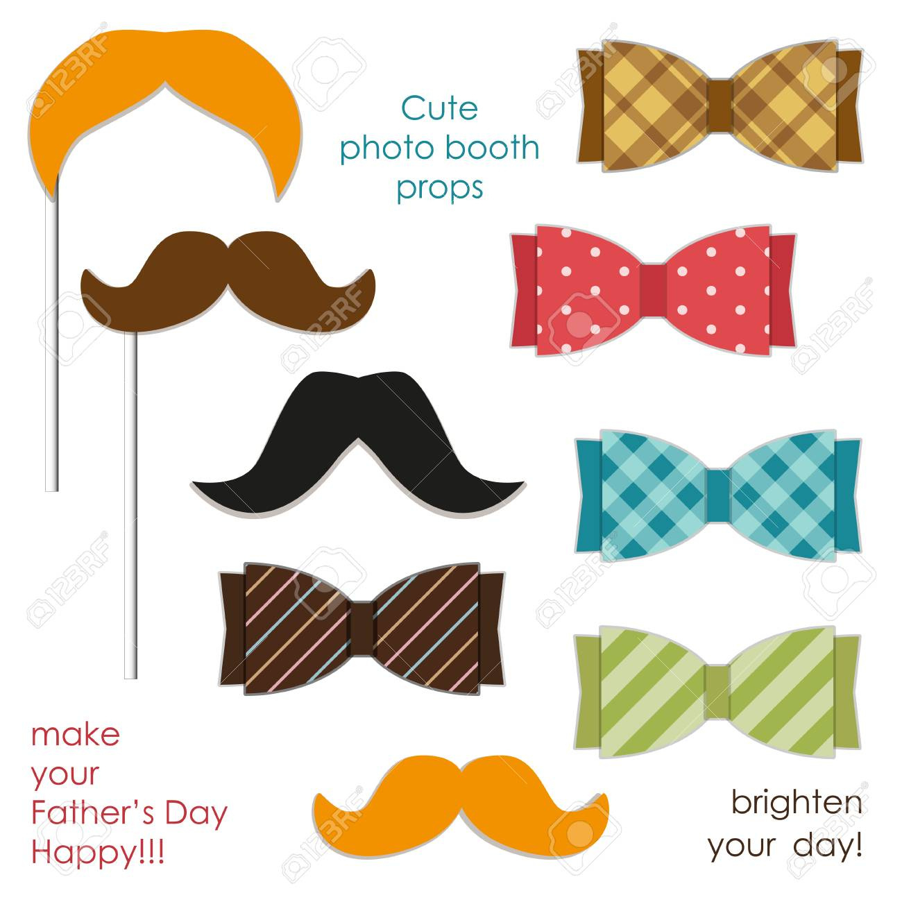 Cute Photo Booth Props To Make Your Fathers Day Really Happy regarding Fathers Day Photo Booth Props Free Printable