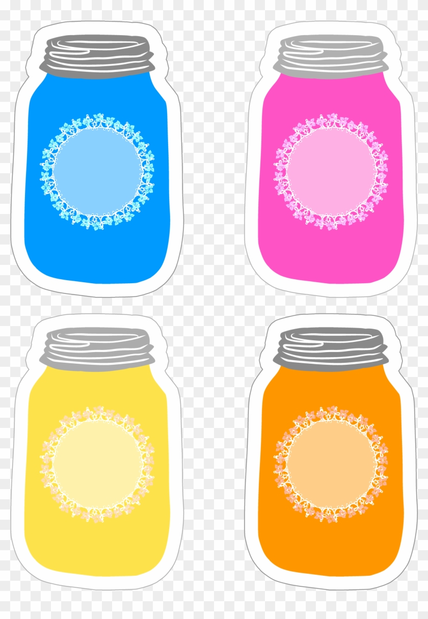 Cute Printable Mason Jar Labels Hang Tags Blank Lid - Free with Free Printable Mason Jar Template