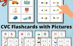 Cvc Word Flashcards With Pictures – Free Printables – Literacy Learn with regard to Phonics Flashcards Free Printable