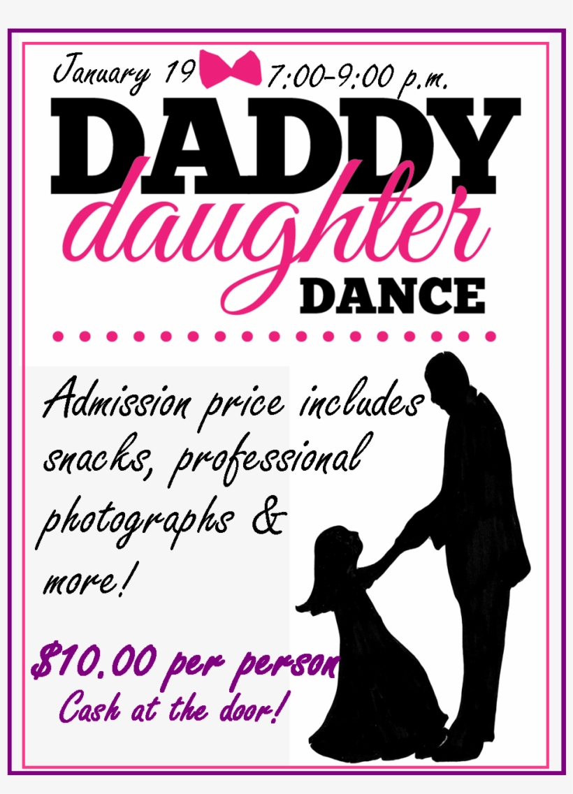 Daddy Daughter Dance 2 - Father Daughter Dance Flyers Transparent inside Free Father Daughter Dance Flyer Templates