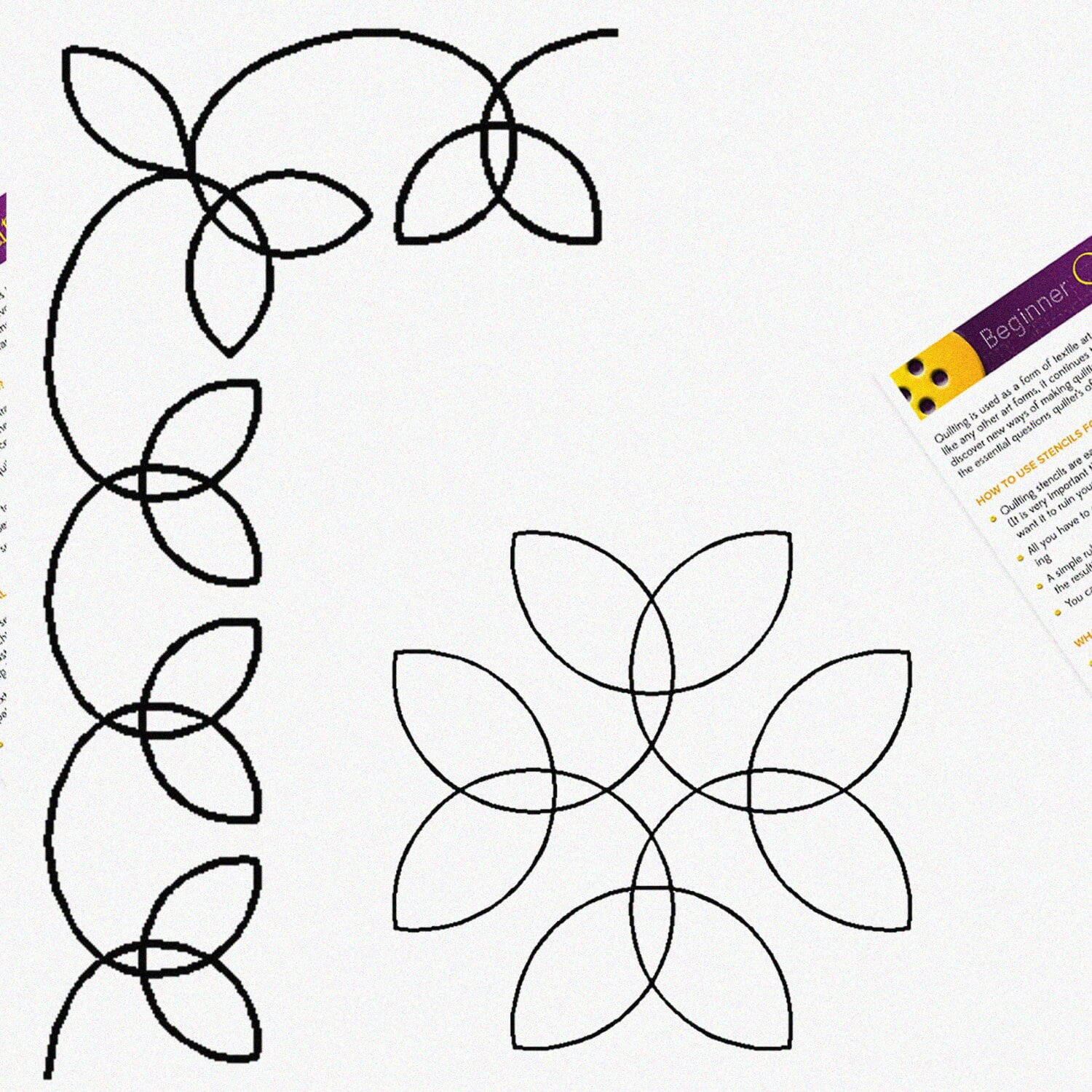 Daisy Stencil Stencils For Quilting Free Pattern At Luca Glossop throughout Free Printable Quilting Stencils For Hand Quilting