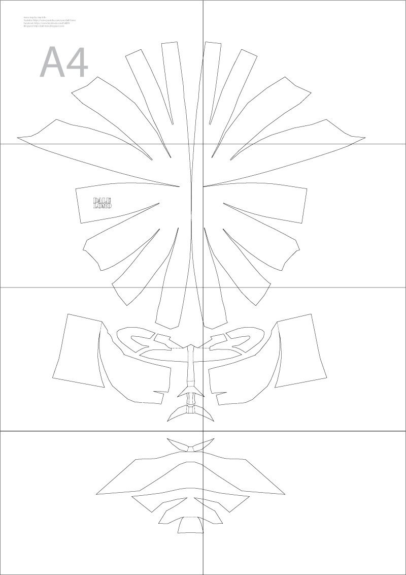 Dali-Lomo within Red Hood Helmet Template Free