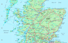 Detailed Map Of Scotland - Ontheworldmap with Printable Map Of Scotland Free