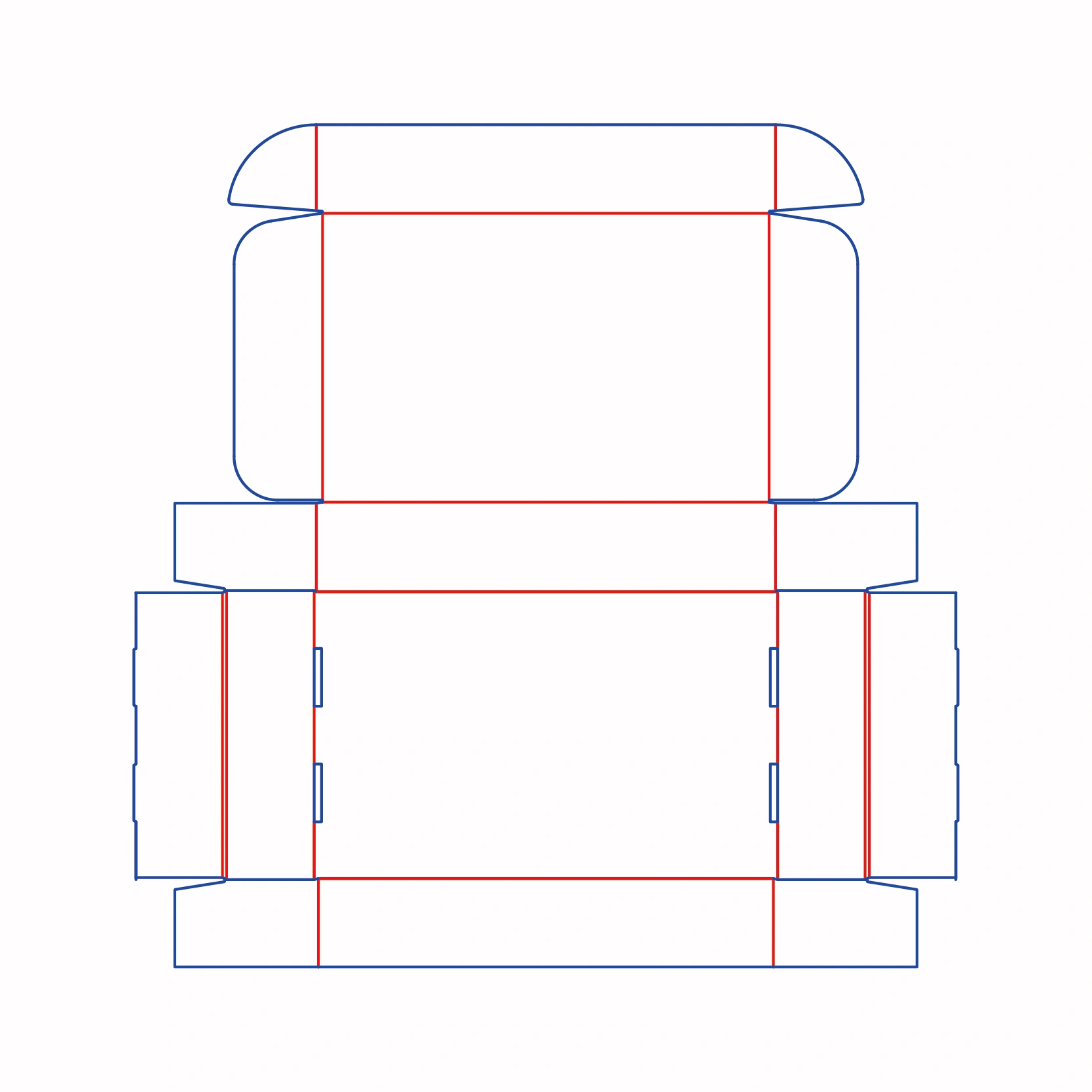Dieline, A Tool For Generating Box Design Templates | Cefbox in Box Dieline Templates Free