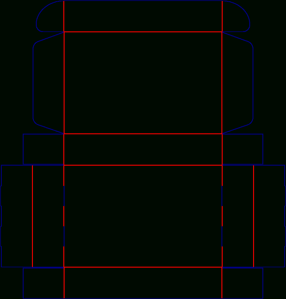 Dielines - Free &amp;amp; Printable Box Templates within Free Printable Box Templates