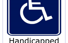 Disabled Parking Signs | Poster Template with Free Printable Handicap Sign