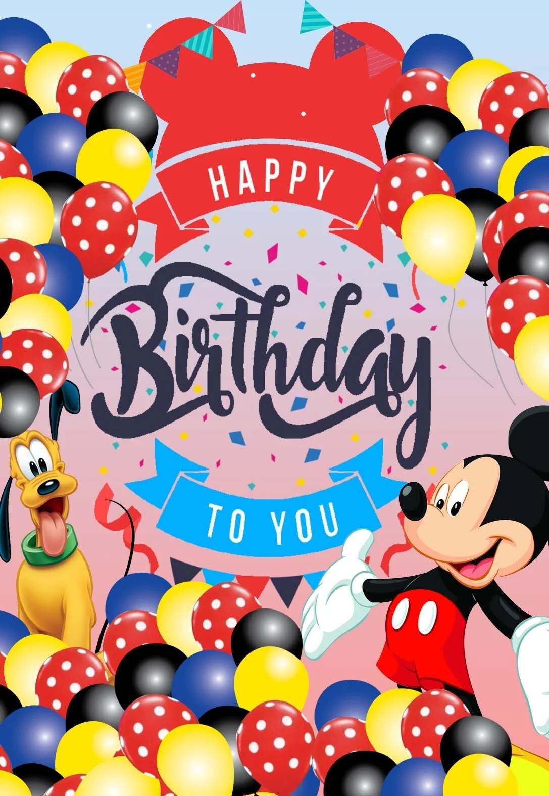 Disney Birthday Cards Printable - Printable Party Favors in Disney Free Printable Birthday Cards
