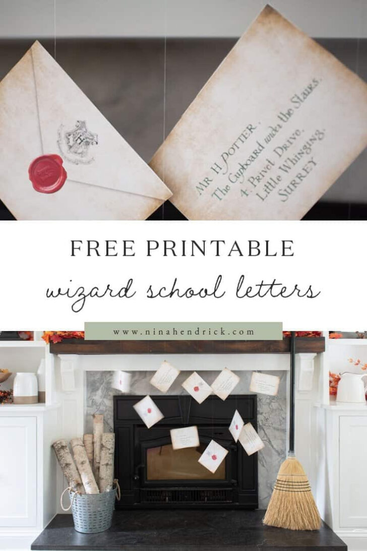 Harry Potter Hogwarts Acceptance Letter Printable Free