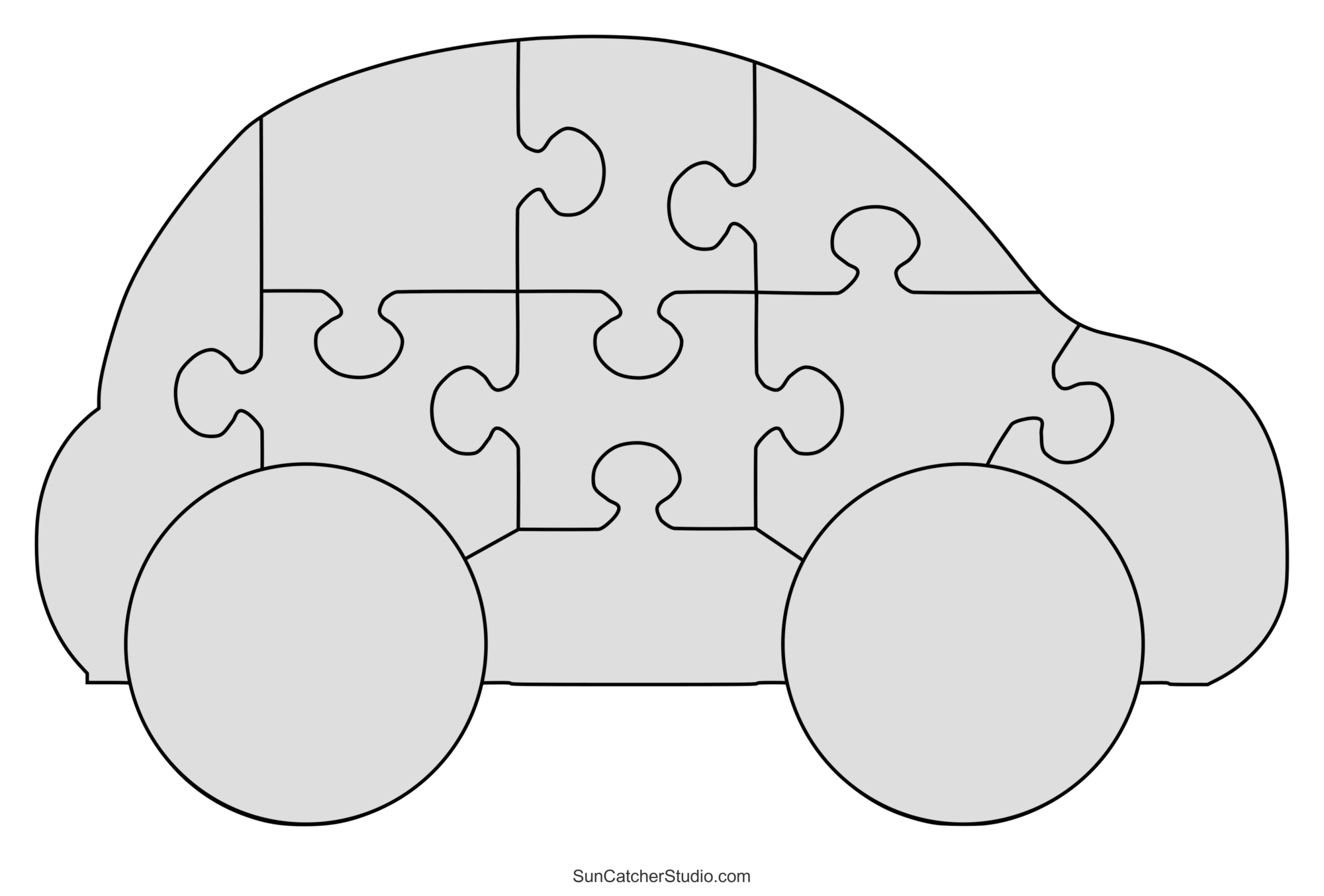 Diy Jigsaw Puzzles (Free Patterns, Stencils &amp;amp; Templates) – Free for Free Printable Scroll Patterns For Kids