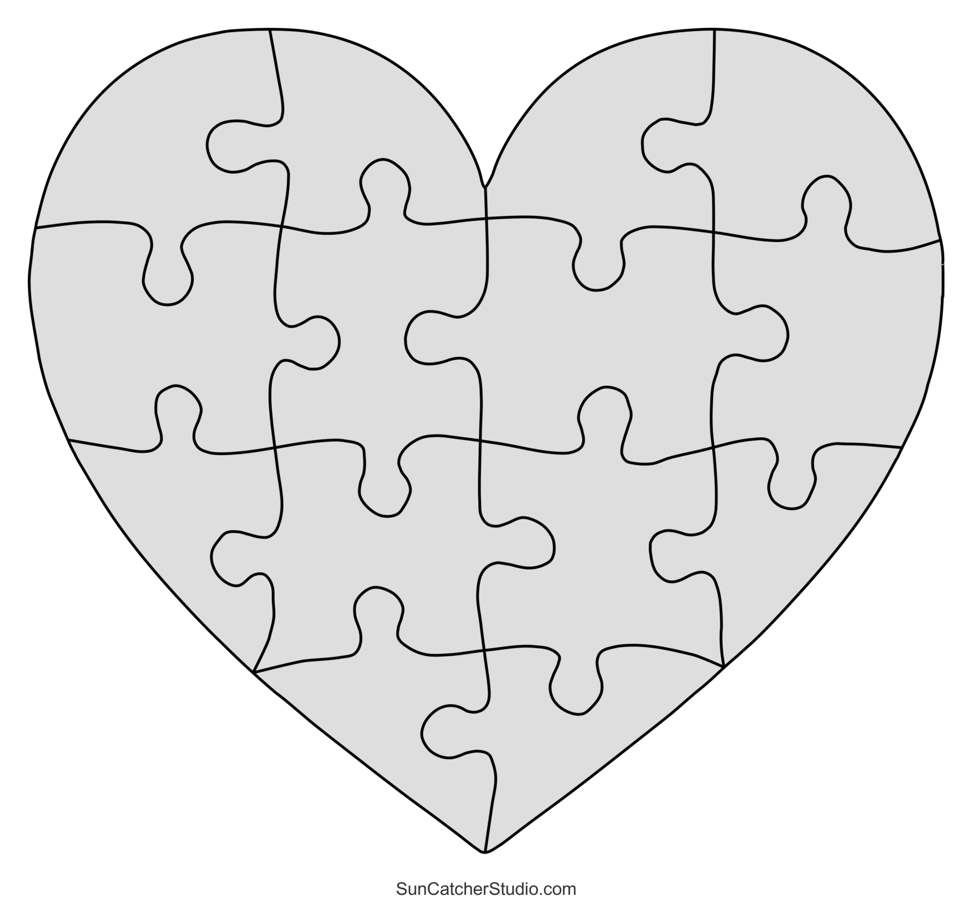 Diy Jigsaw Puzzles (Free Patterns, Stencils &amp;amp; Templates) – Free inside Free Printable Jigsaw Puzzle Maker
