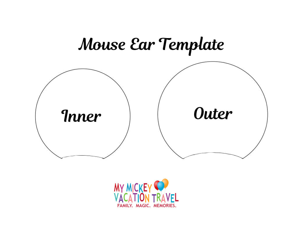Diy Mickey Ears - How To Make Your Own Mickey Ears inside Free Mickey Ears Template