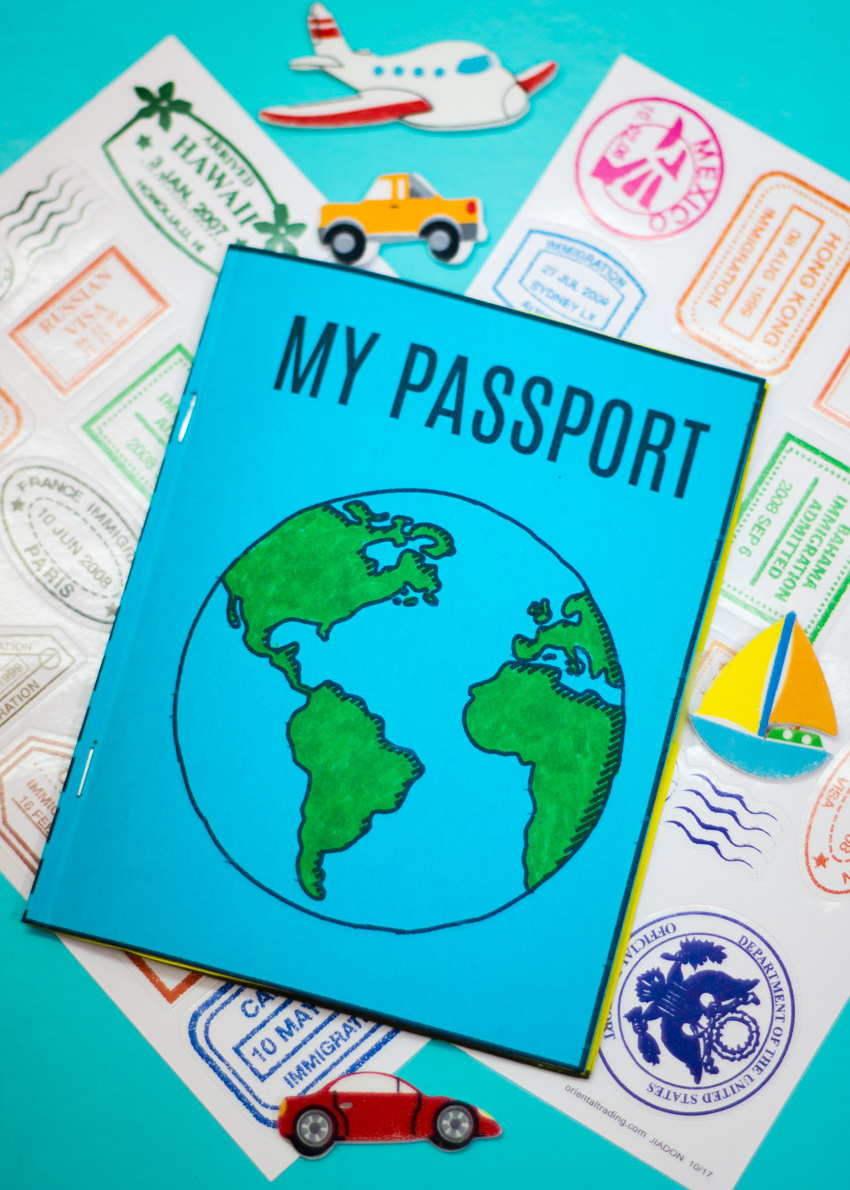 diy mini passport book free printable make and takes with regard to toy passport template free Diy Mini Passport Book + Free Printable - Make And Takes with regard to Toy Passport Template Free