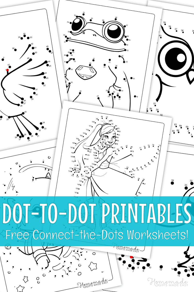 Dot-To-Dot Printables For Kids (Free Connect The Dots Pdf) regarding Easy Dot to Dot Free Printables