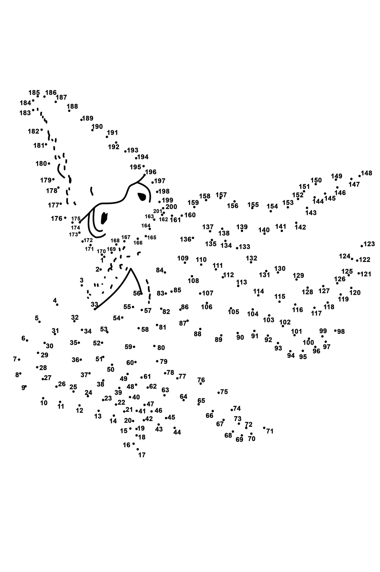 Dot To Dot Printables - Printable Party Favors inside Free Connect the Dots Printables For Adults